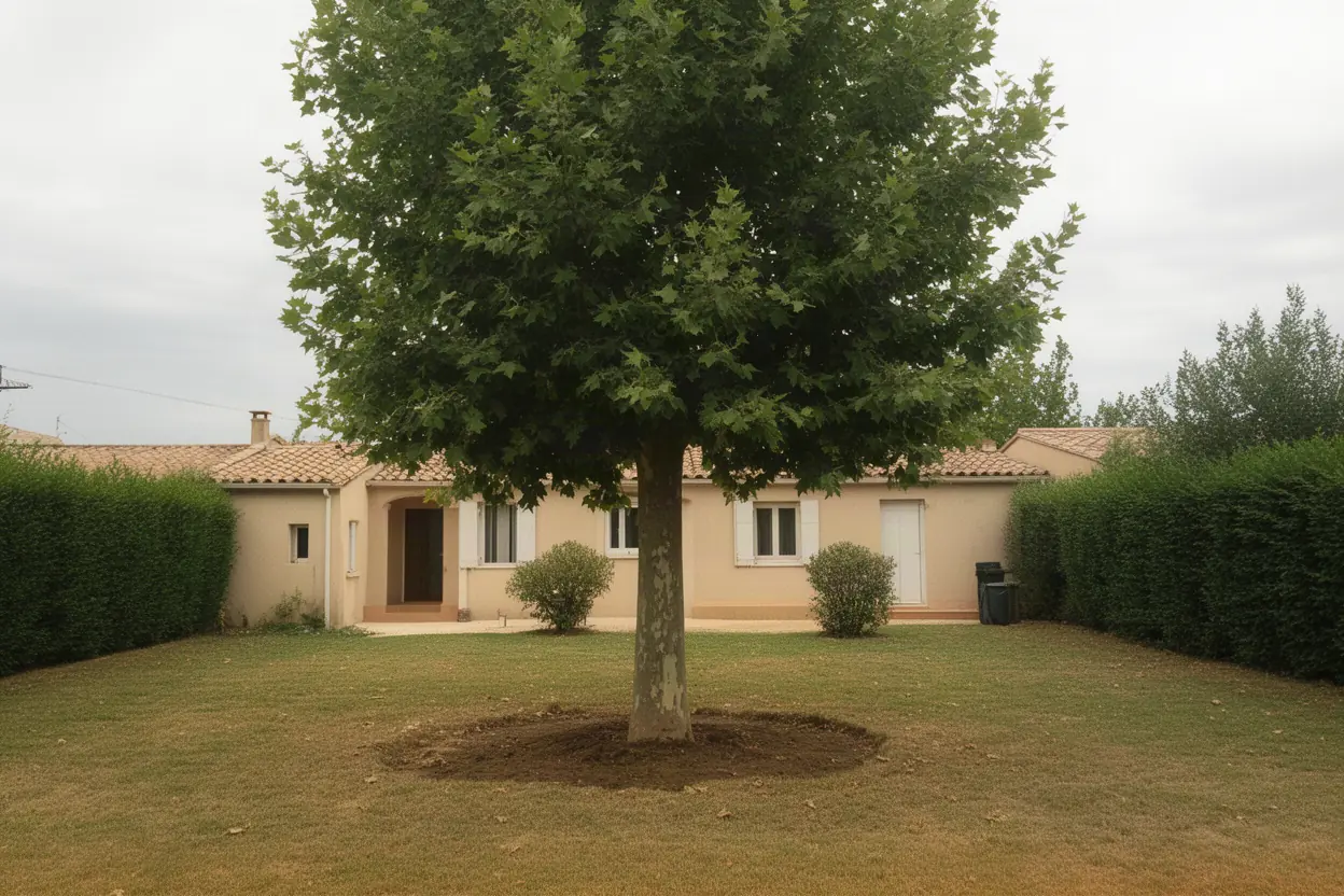 Arboriste retirant un arbre à Avignon