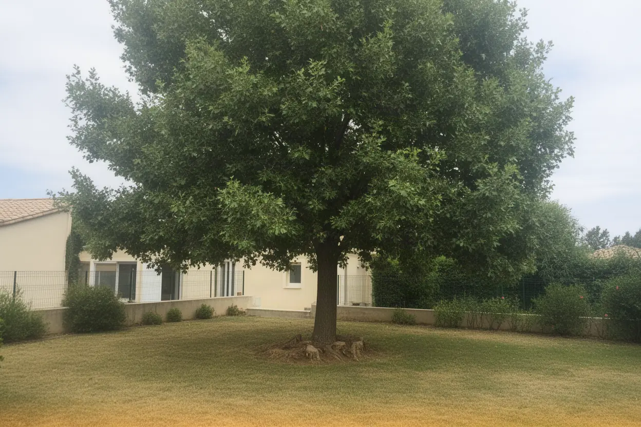Évacuation de branches après abattage à Morières-lès-Avignon