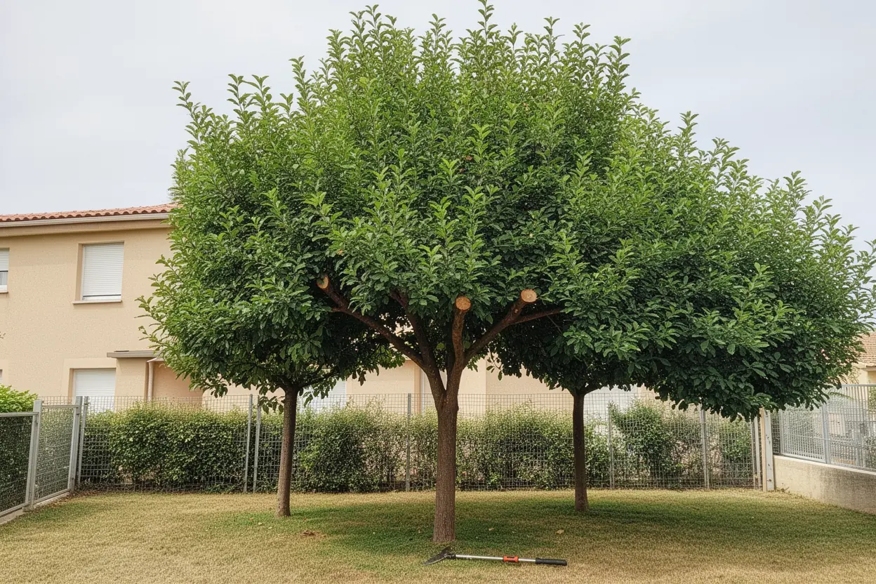 Arbre élagué après intervention à Le Pontet