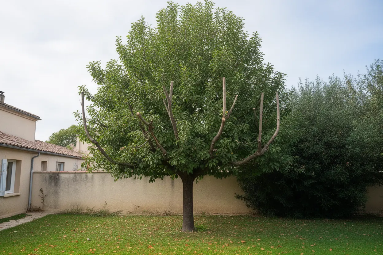 Élagage avant intervention à Villeneuve-lès-Avignon