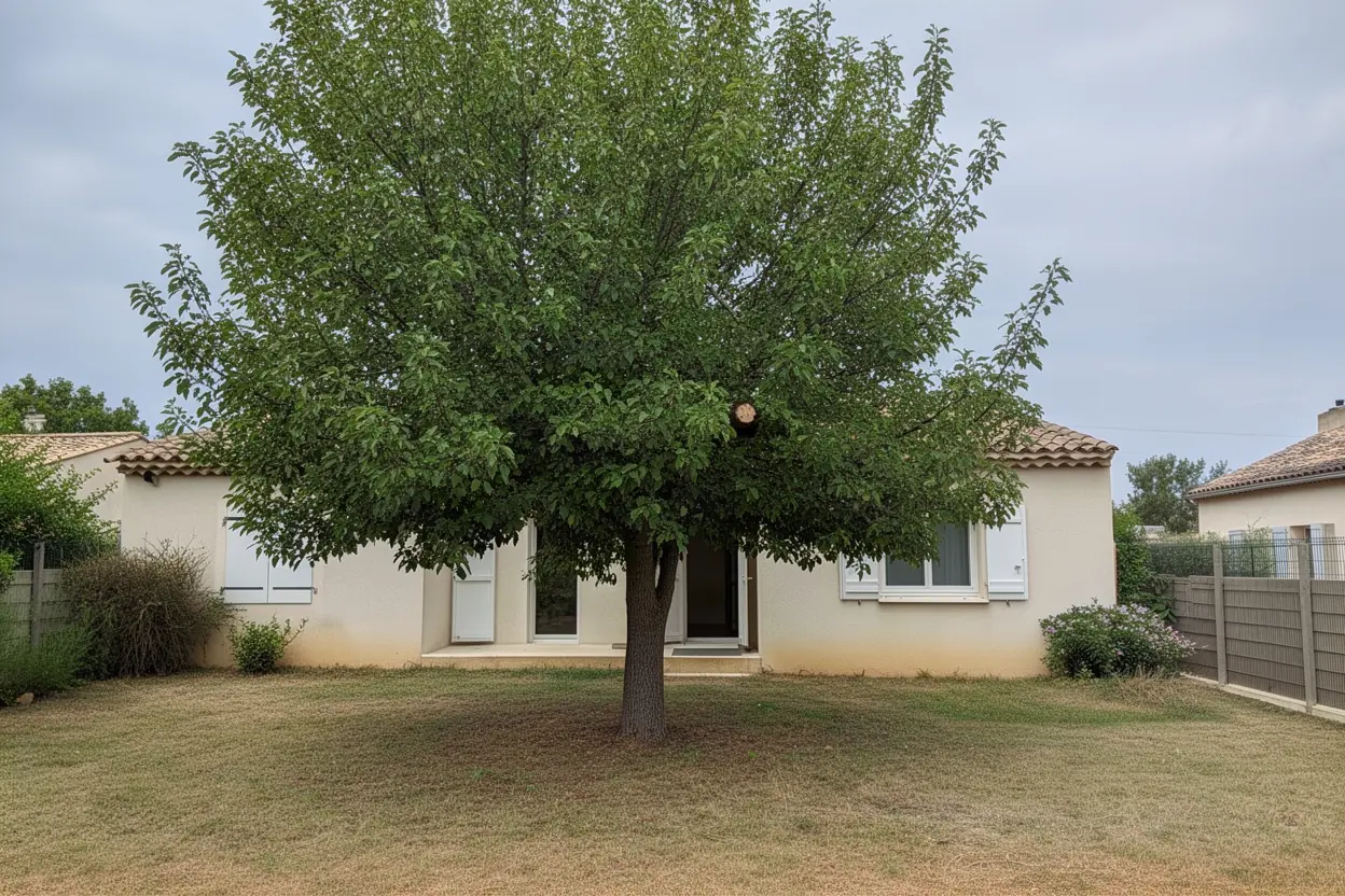 Arbre sécurisé après intervention à Saint-Saturnin-lès-Avignon